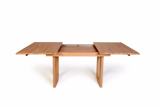 Esstisch - ausziehbar, LB ca. 130x90 cm, Eiche massiv