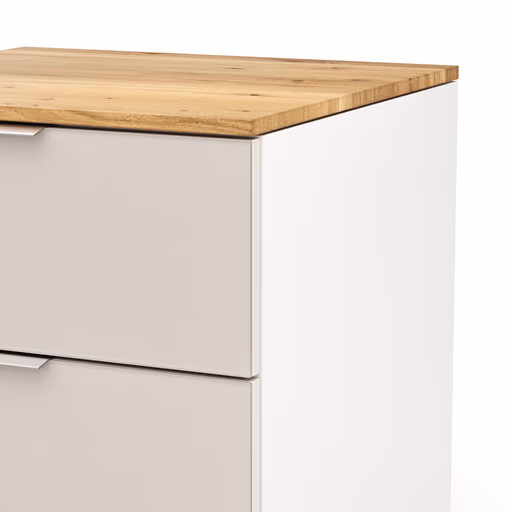 Nachttisch Colorado Beimöbel - BHL ca. 45x42x43 cm, Rosé