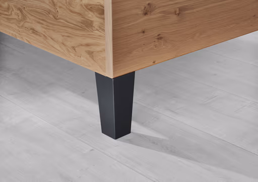 Schlafzimmer - Balkaneiche, Lack, Taupe