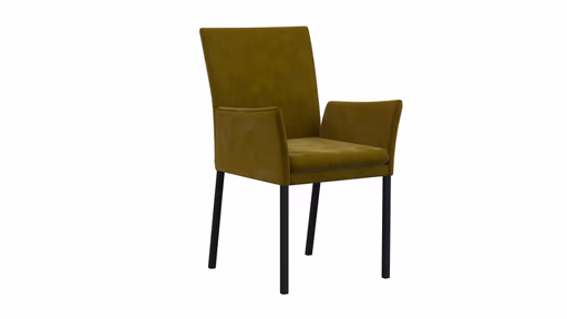 Armlehnstuhl Saragossa - Stoff, Moos