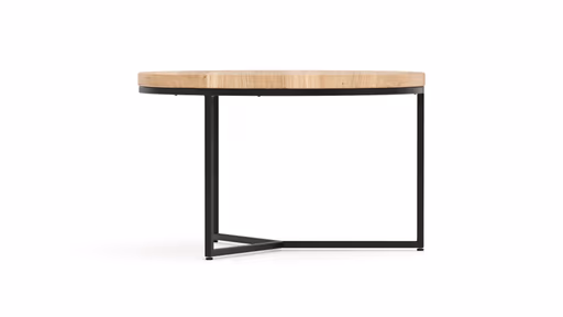 Couchtisch Farmingdale - LBH ca. 85x85x52 cm, Eiche massiv, legno