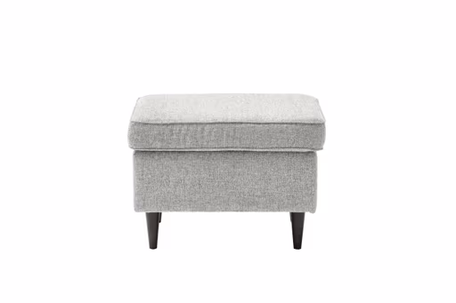 Hocker - Grau, Polyester