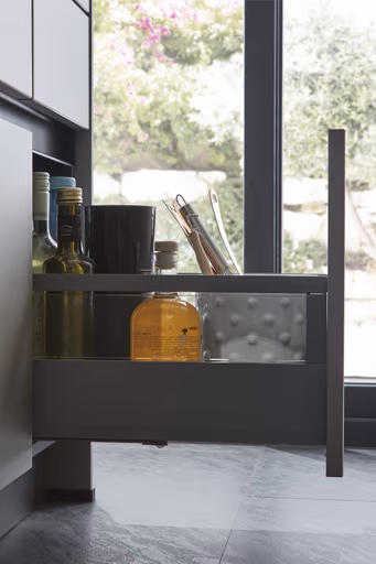 Inselküche 56.210 GL 3 523, Taupe metallic matt