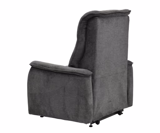 TV-Sessel MIKLAS - Aufstehhilfe, Relaxfunktion, Stoff, Grau