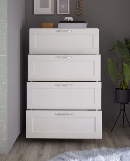 Kommode- Weiß