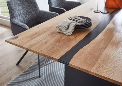 Esstisch - LB ca. 200x100 cm, Eiche massiv