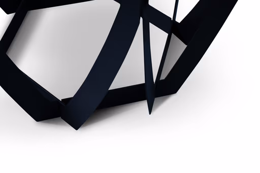 Beistelltisch - Ø/H ca. 50x50 cm, Grau, Schwarz