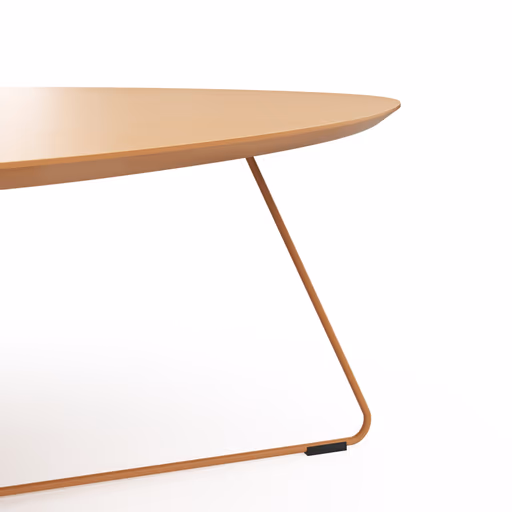 Couchtisch Fano - LBH ca. 96x86x38 cm, Fenix, Beige