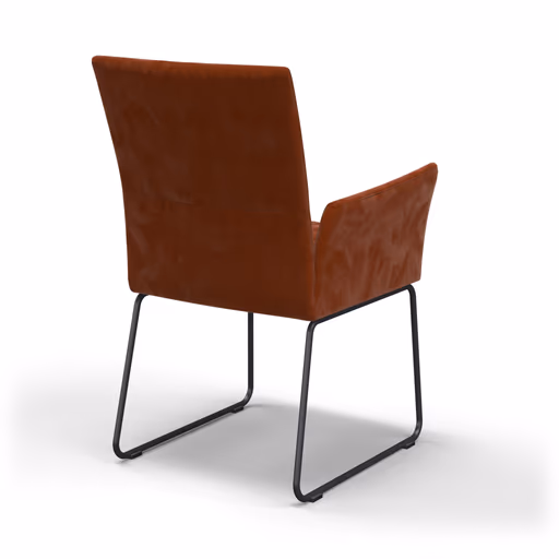 Armlehnstuhl Salamanca - Stoff, Rost