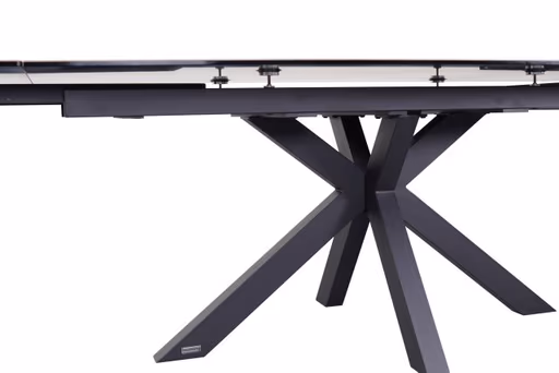 Esstisch MELANIA - ausziehbar, LB ca. 180x95, Keramik, Braun