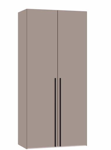 Drehtürenschrank JOIN IT- B ca. 101 cm,  Nougat