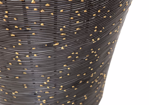 Beistelltisch Coffe - D. ca. 47 cm, Metall, Schwarz