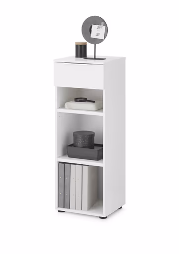 Büroregal - B ca. 40 cm, Weiß