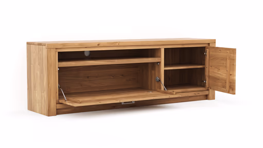 Lowboard Farmingdale - Eiche massiv, natur geölt