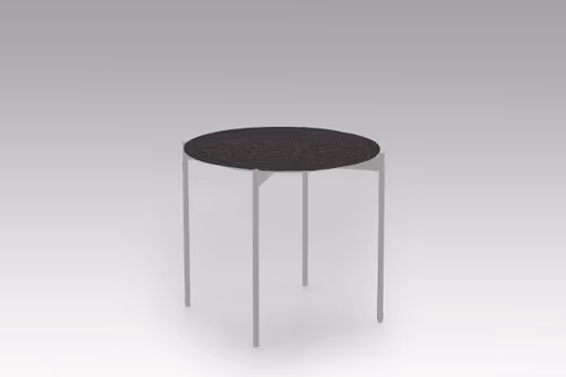 Couchtisch - D. ca. 55 cm, Keramik, Basalt