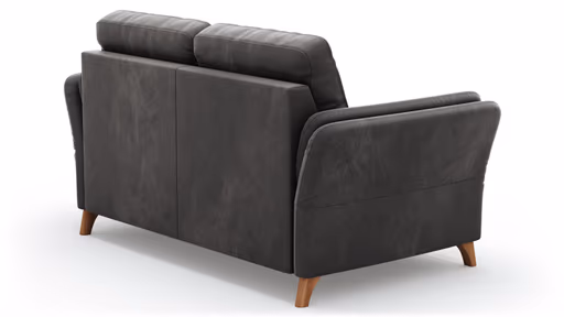 Sofa Vayra - 2,5-Sitzer, Stoff, Anthrazit