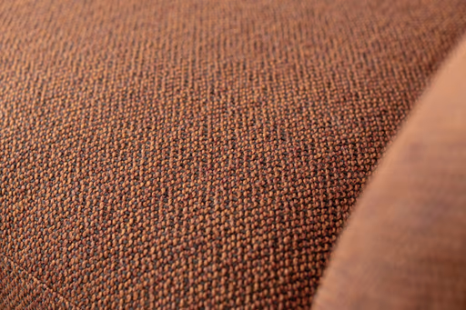 Ecksofa Enna - Longchair links mit 1,75-Sitzer, Stoff, Terracotta