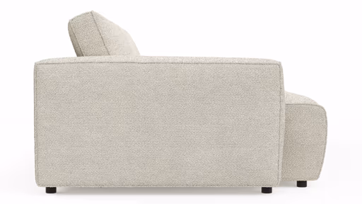 Bigsofa Lilaia - 3-Sitzer Tief, Stoff, Creme