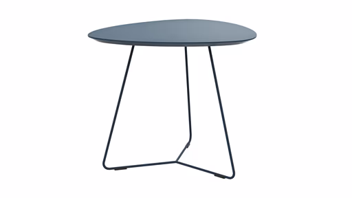 Ecktisch Fano - LBH ca. 59x50x50 cm, Fenix, Dunkelblau