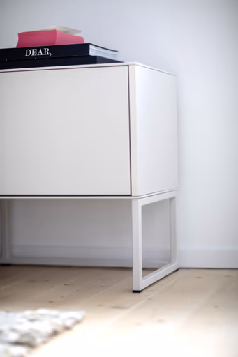 Lowboard Ove - B ca. 180 cm, Lack Matt, Kreide