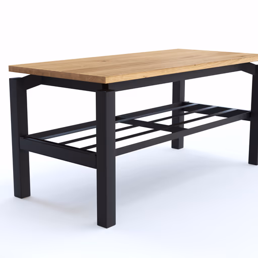 Garderobenkombination Williston - Korpus Wildeiche geölt / Front sandgestrahlt