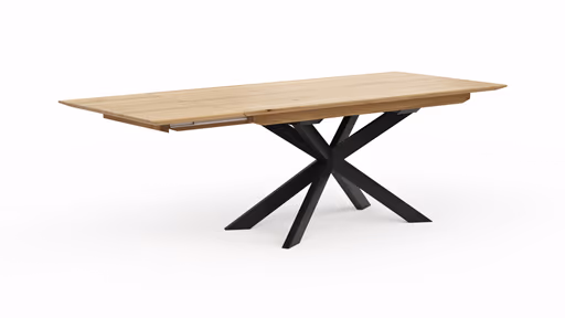 Esstisch Talara Lola - ausziehbar, LB ca. 180x90cm, Wildeiche Bianco