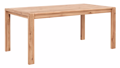 Esstisch Cartago Soft - ausziehbar, LB ca. 180x95 cm, Astbuche massiv, natur geölt