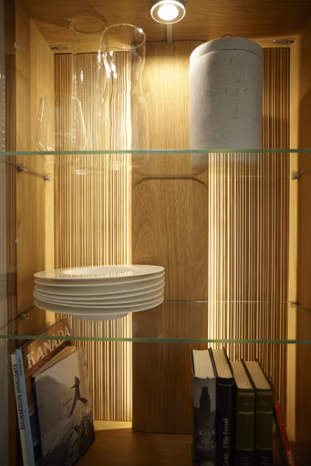 Wohnwand Paso - Asteiche bianco