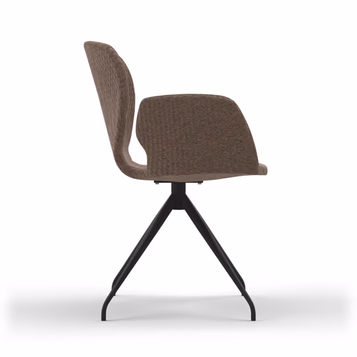 Armlehnstuhl Saltino - Stoff, Taupe