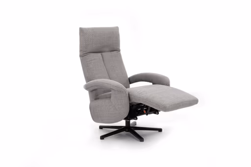 Fernsehsessel - Relaxfunktion, Stoff, Grau