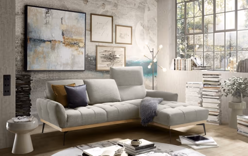 Beistelltisch - Ø/H ca. 38x42 cm, Creme