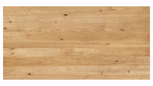 Esstisch Flore - LB ca. 240x120 cm, Wildeiche massiv, natur geölt