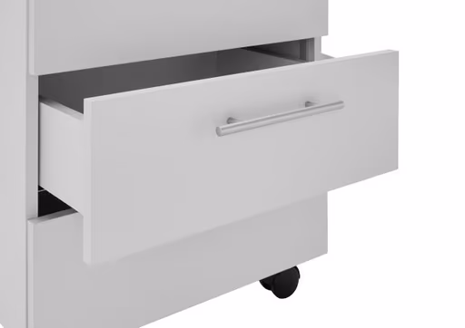 Rollcontainer - B ca. 40 cm, Lichtgrau