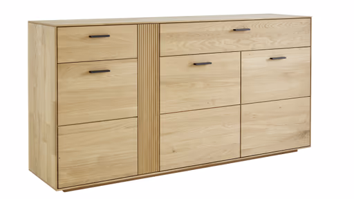 Sideboard Estana - Eiche massiv, legno