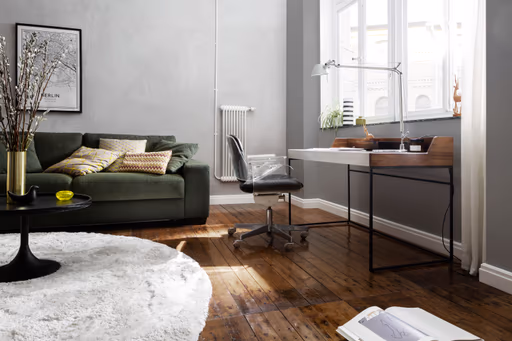 Sofa Nuoro - 3-Sitzer inkl. Schlaffunktion, Stoff, Olivgrün