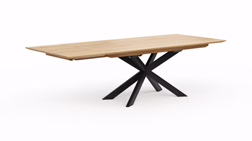 Esstisch Talara Lola - ausziehbar, LB ca. 200x100cm, Wildeiche Bianco