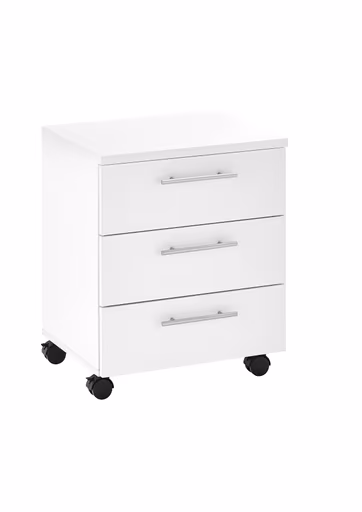 Rollcontainer - B ca. 40 cm, Weiß