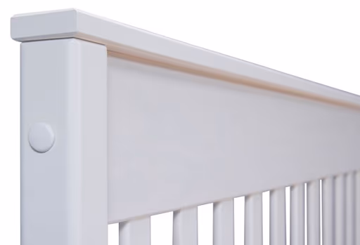 Bettgestell - Liegefläche ca. 180x200 cm, Weiß