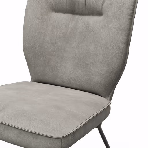 Stuhl Westmore - Stoff, Silberfarben
