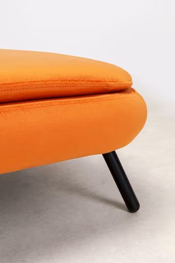 Hund/Katzenbett - BHT ca. 84,5x47x54 cm, Orange