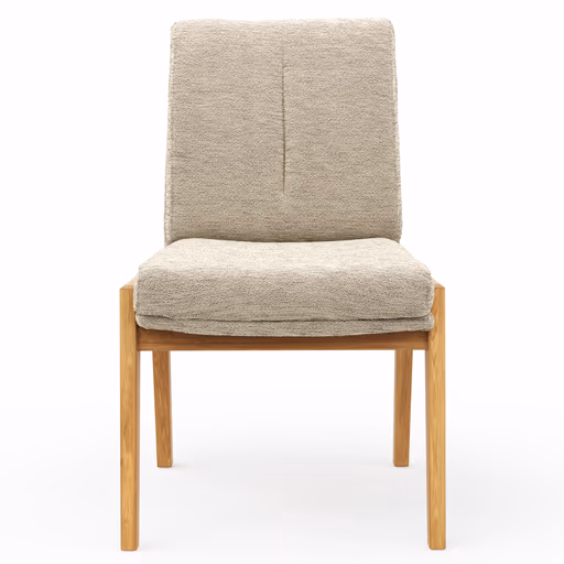 Stuhl Flore 2 - Stoff, Beige