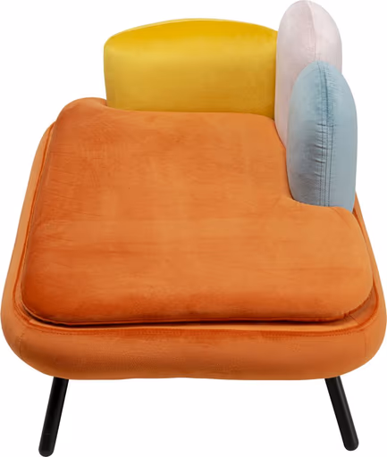 Hund/Katzenbett - BHT ca. 84,5x47x54 cm, Orange