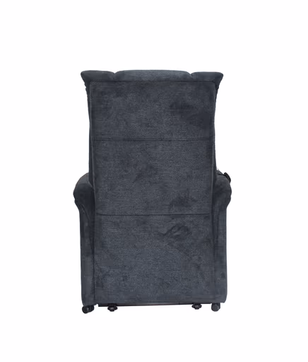 TV-Sessel MIKALA - Aufstehhilfe, Relaxfunktion, Kopfteilverstellung, Stoff, Schwarz