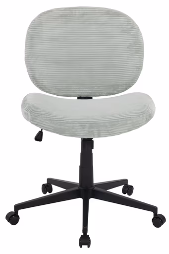 Drehstuhl - höhenverstellbar, Cord, Mint