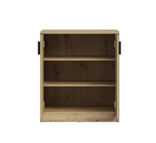 Kommode - B ca. 74 cm, Artisan Eiche Nachbildung