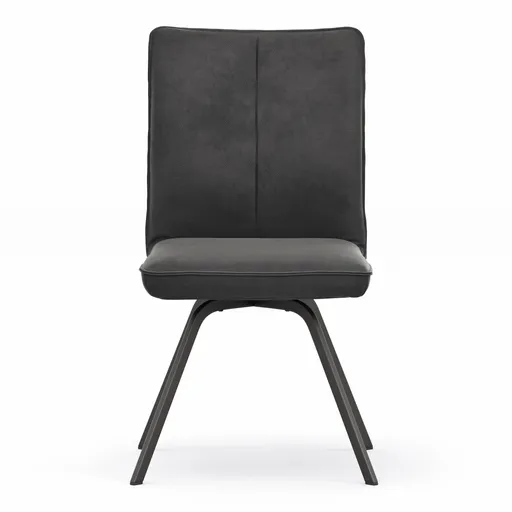 Stuhl Calyra - Stoff, Anthrazit