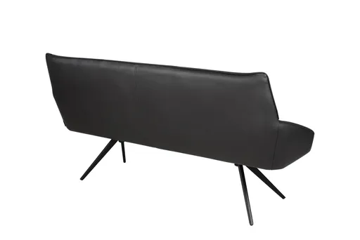 Bank MANON - Stoff, Schwarz