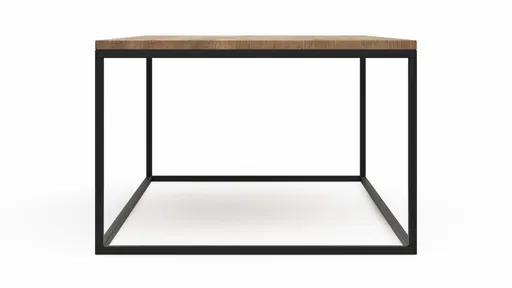 Couchtisch Kima - LBH ca. 100x60x40 cm, Wildeiche geölt