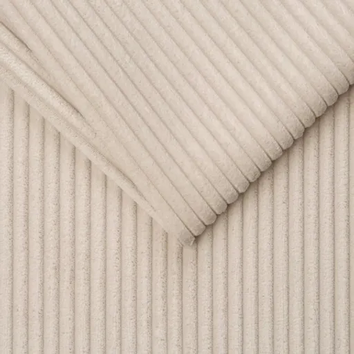 Sofa- 3,5-Sitzer, Stoff, Creme