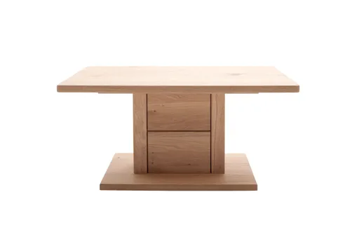 Couchtisch - LB ca. 95x55 cm, Eiche Nachbildung, Eiche massiv geölt